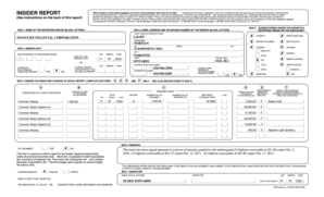 Insider Report Form