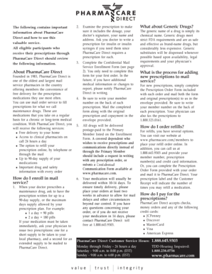 PharmaCare Direct Enrollment Form