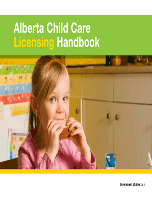 california child care licensing handbook pdf