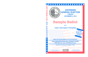 California Vote-by-Mail Ballot Application