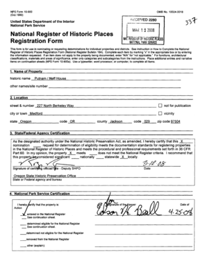 National Register of Historic Places Registration Form