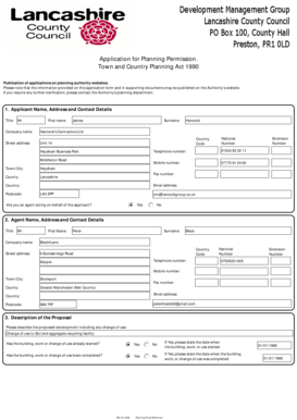 UK Planning Permission Application