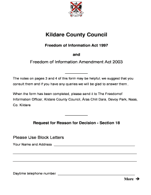 Freedom of Information Request Form