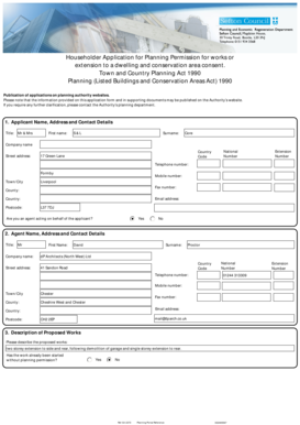 Householder Application for Planning Permission