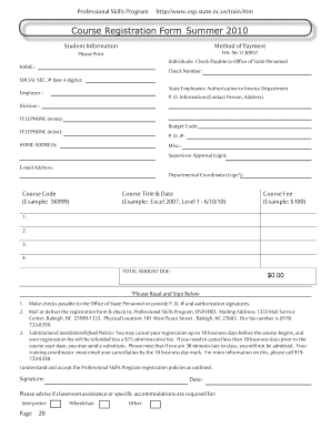 Professional Skills Program