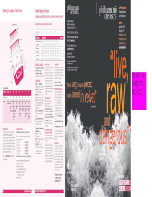 Philharmonia Orchestra Concert Ticket Booking Form