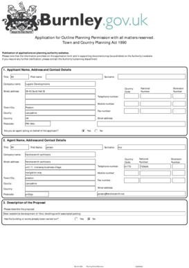 Outline Planning Permission Application