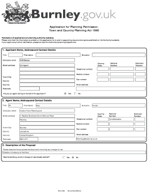 UK Planning Permission Application