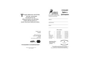 Franklin County Children Services Client Rights Brochure