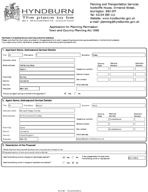 UK Planning Permission Application