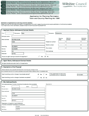 UK Planning Permission Application