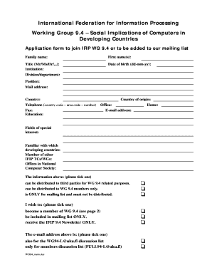 Form preview