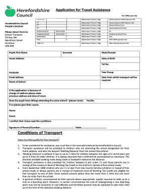 Travel Assistance Application