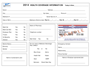 Health Coverage Information Form
