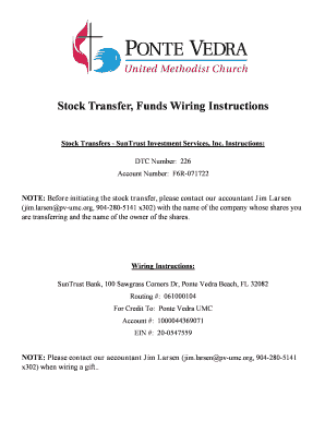 suntrust bank routing number 061000104 - Edit & Fill Out, Download