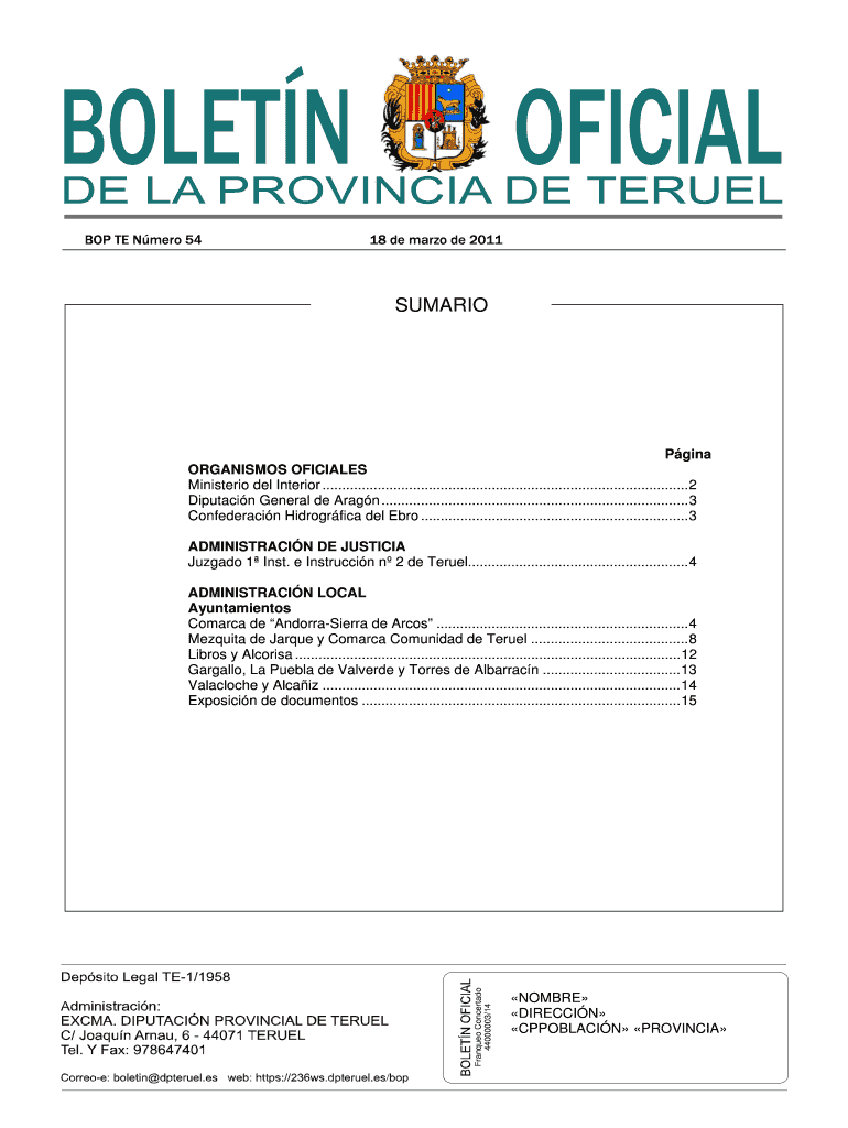 18 MARZO doc - 236ws dpteruel Vista previa en la página 1