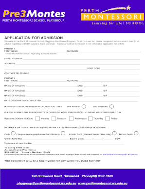 Form preview