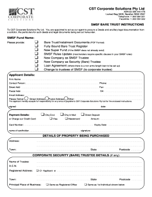S: CST ORDERFORMS Instalment Documents Order Form.wpd