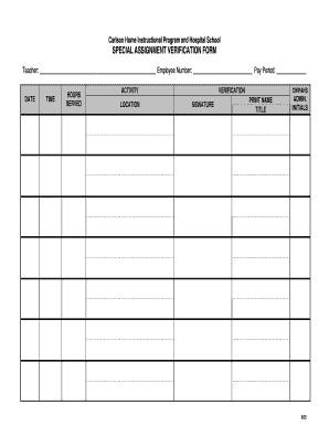 special assignment x basis lausd