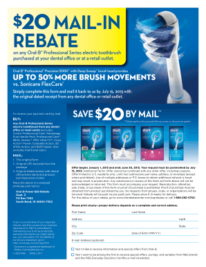 sonicare rebate
