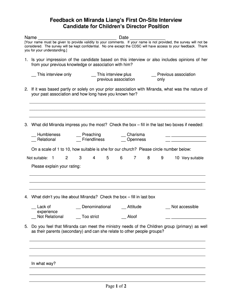 Form preview