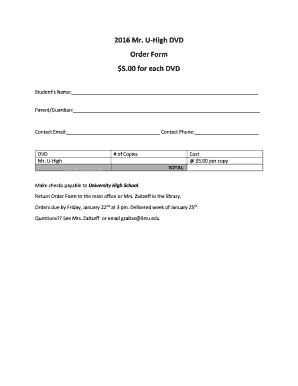 Form preview