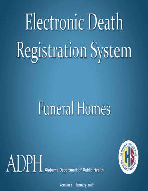 Death Certificate Form