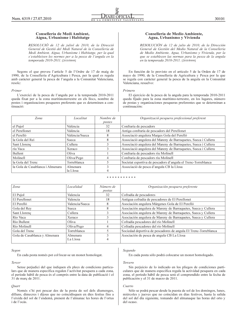 General de Gesti del Medi Natural de la Conselleria de - cma gva Vista previa en la página 1