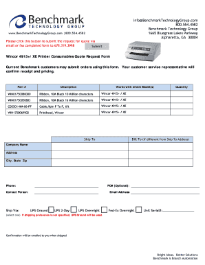 custom work order forms