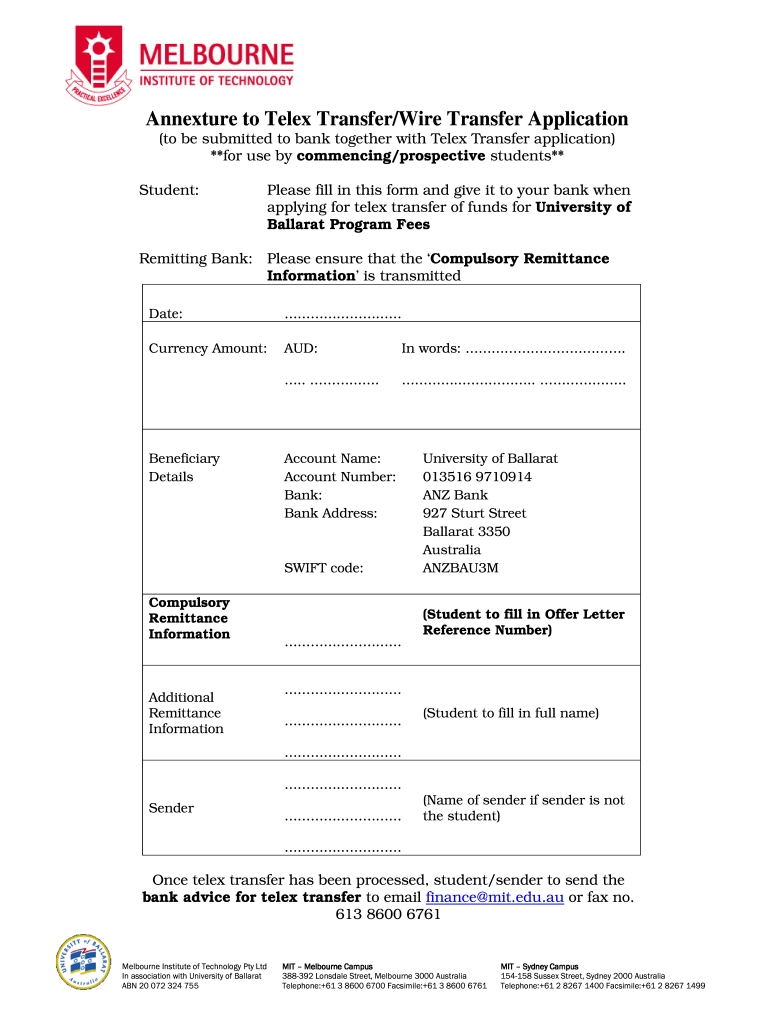 telex copy Preview on Page 1