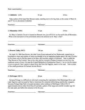 Rider name/number: 1) Littlefork (LIT) 81 pts 24 hrs ... - TeamStrange