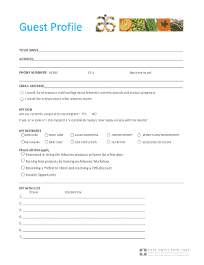 Form preview