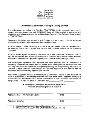 Cgnd mls
