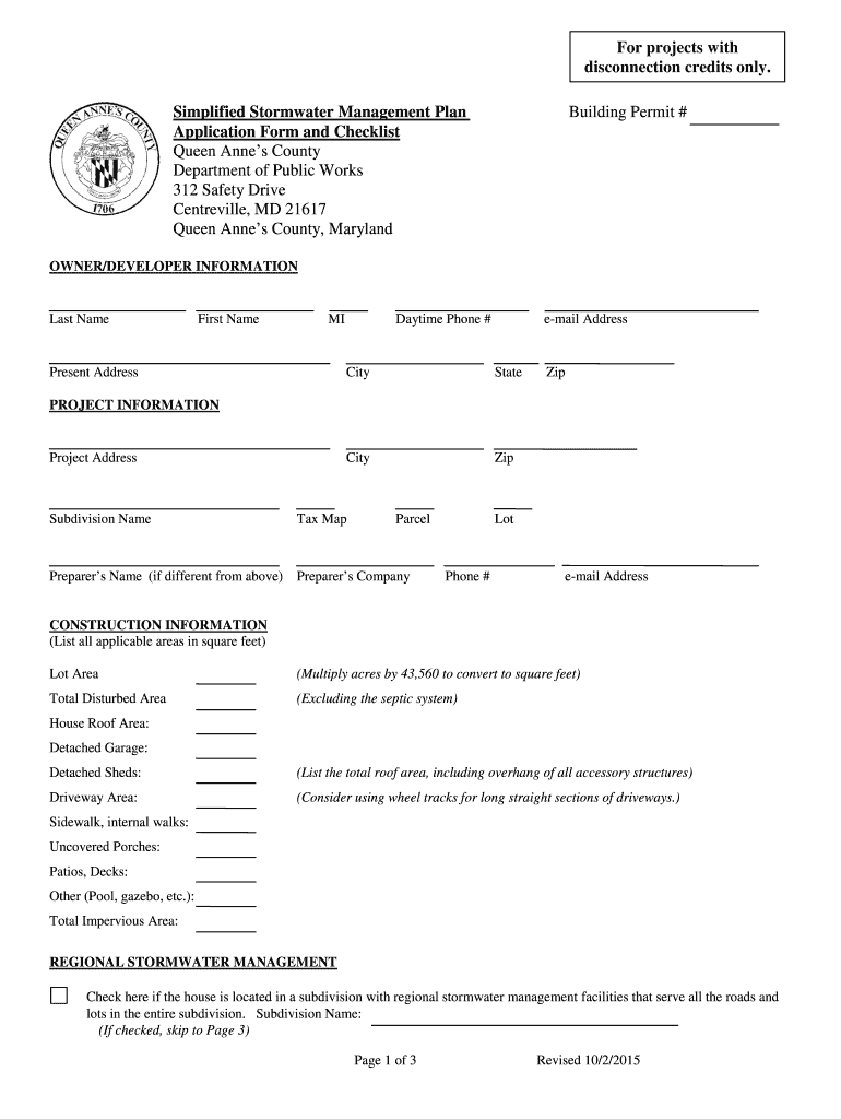 Fillable Online qac 01 Simplified SWM Appl Formdot qac Fax Email