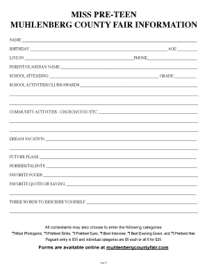 Form preview