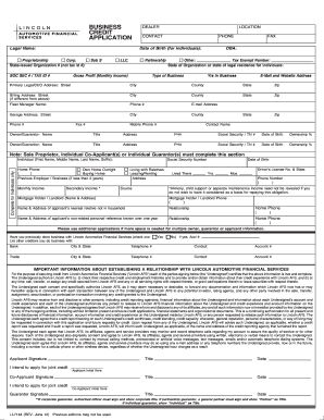 printable credit application