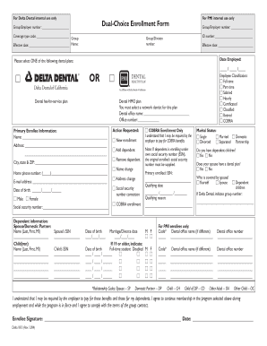 Pmi form - For Delta Dental internal use only For PMI internal use - deltadentalca