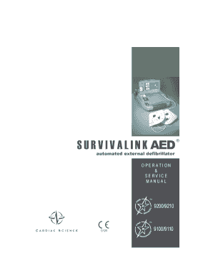 OPERATION AND SERVICE MANUAL - AED Superstore