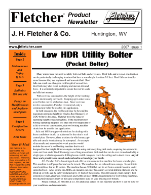 Fletcher Product - JH Fletcher &amp; Co.