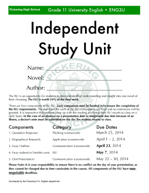 Pickering High School Independent Study Unit