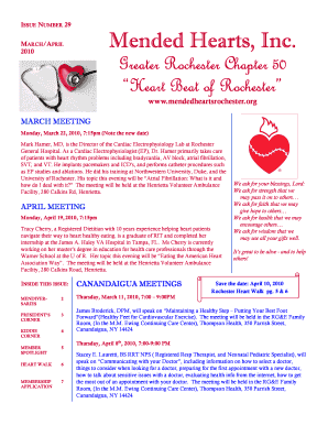 Printable heart shape template - I N Mended Hearts IncMended Hearts Inc - mendedheartsrochester