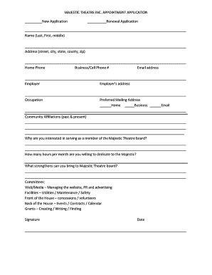 Form preview
