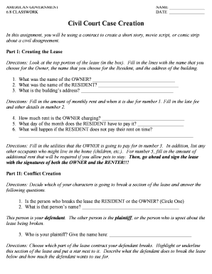 Civil Court Case Creation.pdf - MrSullivansGovernmentClass