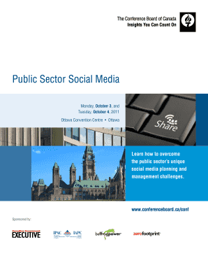 Public Sector Social Media - Conference Board of Canada - conferenceboard