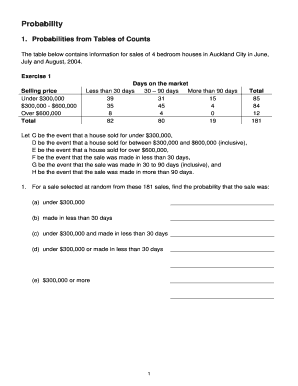 90 day sales plan examples - Probability - bWikispacesb