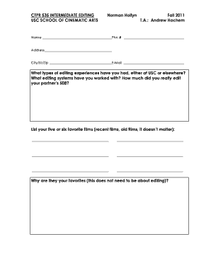 Form preview
