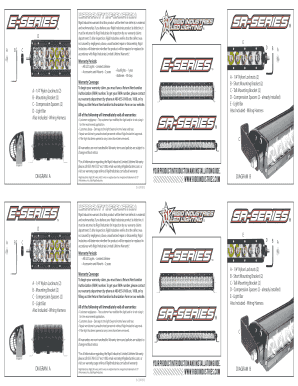 Word diagram template - DIAGRAM A DIAGRAM B wwwRigidIndustries