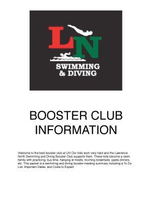 BOOSTER CLUB INFORMATION - LN Wildcats