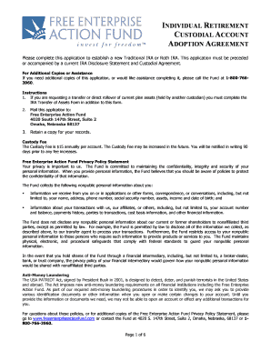 Free Enterprise Action IRA Roth CTC Application April 2008doc
