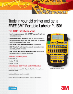 Trade in your old printer and get a - Riffle and Associates